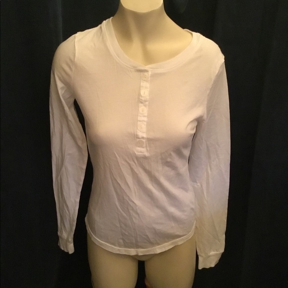 3 - AMERICAN EAGLE SOFT HENLEY LONG SLEEVE T-SHIRT - Picture 3 of 8